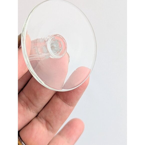 Set of 5 Vintage Libbey Silver Leaf Cordial Glasses 1960s Aperitif MCM Barware - Picture 9 of 10